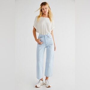 Levi’s Ribcage Straight Ankle Jeans